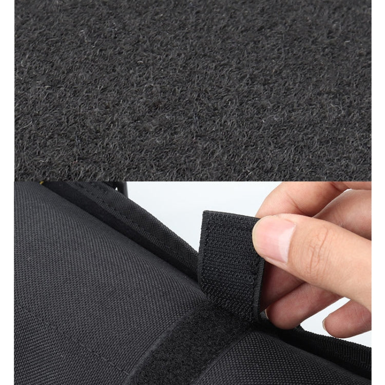 Tactical Badge Storage And Finishing Wall Display Cloth, Khaki, Black
