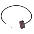 For Xiaomi Mijia M365 Scooter Rear Fending Plate Tail Light Brake Light With Cable & Chip, Tail Light