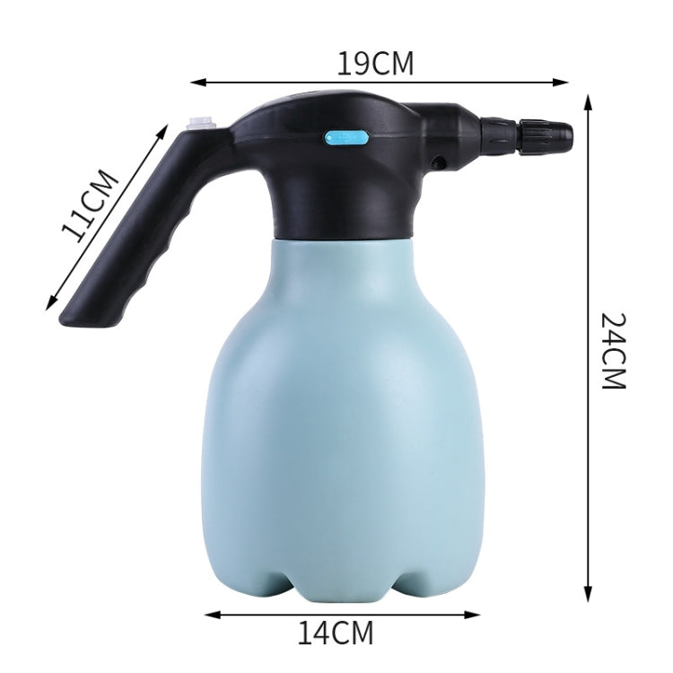 1.5L Garden Electric Watering Can Handheld Household Flower Watering Device, Pink, Yellow, Blue, Pink + Universal Nozzle, Yellow + Universal Nozzle, Blue + Universal Nozzle