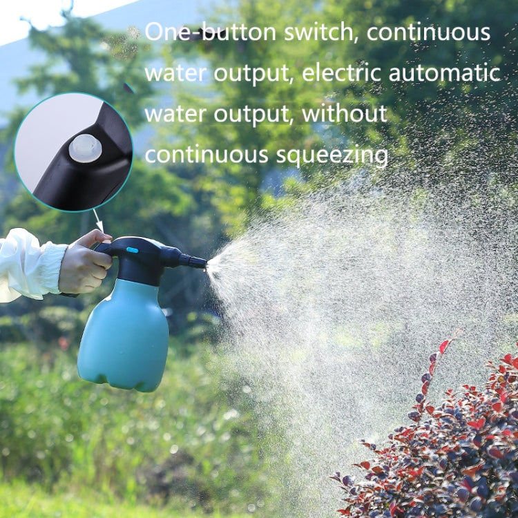 1.5L Garden Electric Watering Can Handheld Household Flower Watering Device, Pink, Yellow, Blue, Pink + Universal Nozzle, Yellow + Universal Nozzle, Blue + Universal Nozzle