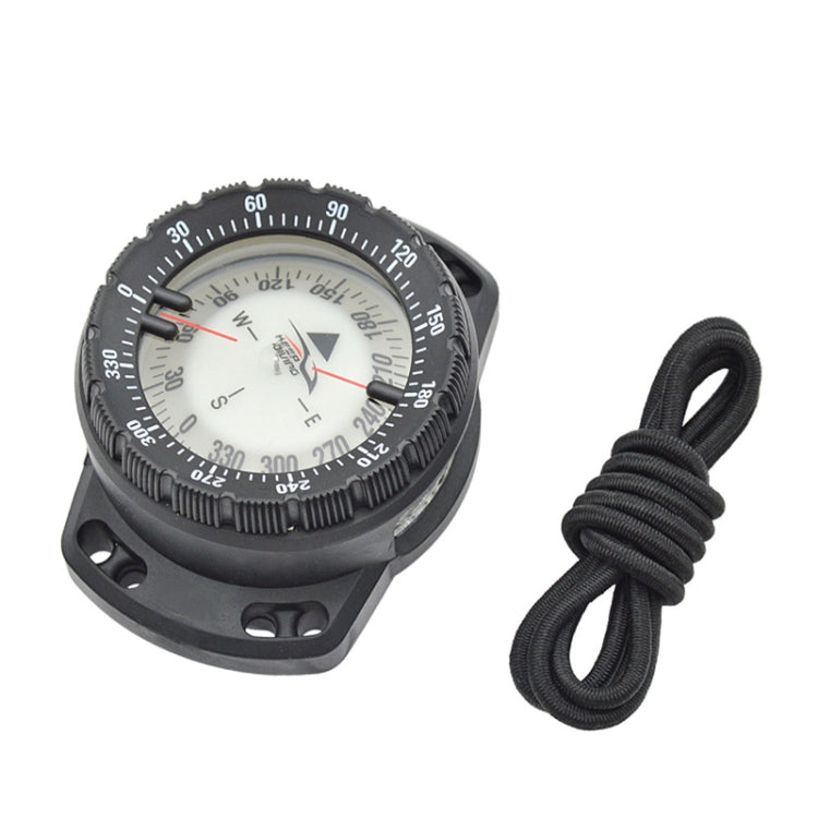 KEEP DIVING CP-992 Strong Magnetic Elastic Rope Luminous Diving Compass, Diving Compass(Grey), Diving Compass(Blue), Diving Compass(Yellow), Diving Compass(Black)