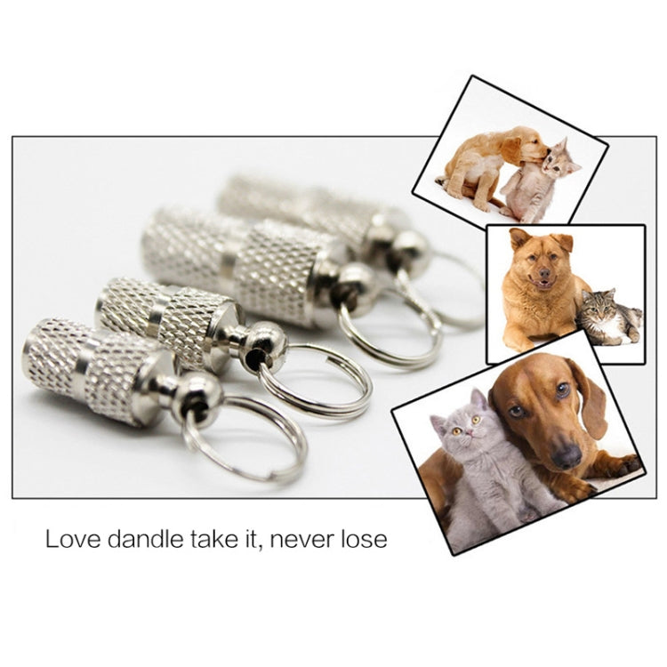 10 PCS Pet Dog Anti-Lost Collar Pendant, Anti-Lost Collar Pendant