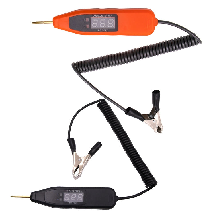 Auto Repair LCD Test Pen Car Circuit Repair Tool, Orange, Black