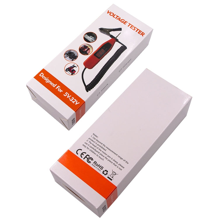 Auto Repair LCD Test Pen Car Circuit Repair Tool, Orange, Black