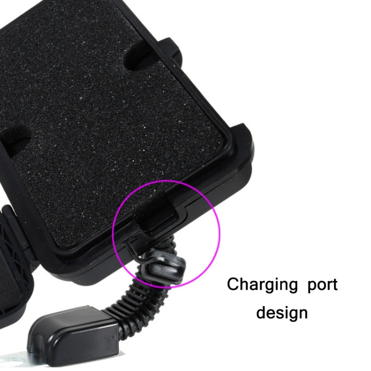 Motorcycle Bicycle Waterproof Mobile Phone Holder, Style:, Flat Button (6.5 inch), Rearview Mirror (6.5 inch), Handlebar (7 inch), Rearview Mirror (7 inch)