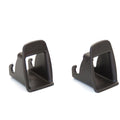 10 Pairs CSJY-4001 Car Child Safety Seat Interface Guide Slot, Black, Red