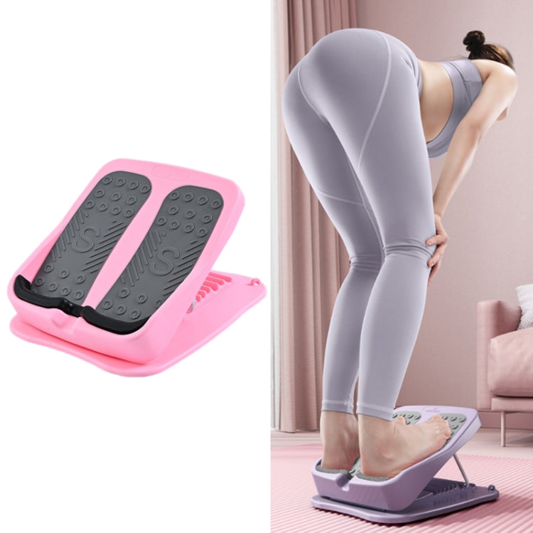 Foldable Tension Plate 9-Speed Adjustable Fitness Tilt Pedal, Purple, Green, Pink, Purple+Pull Rope, Green+Pull Rope, Pink+Pull Rope