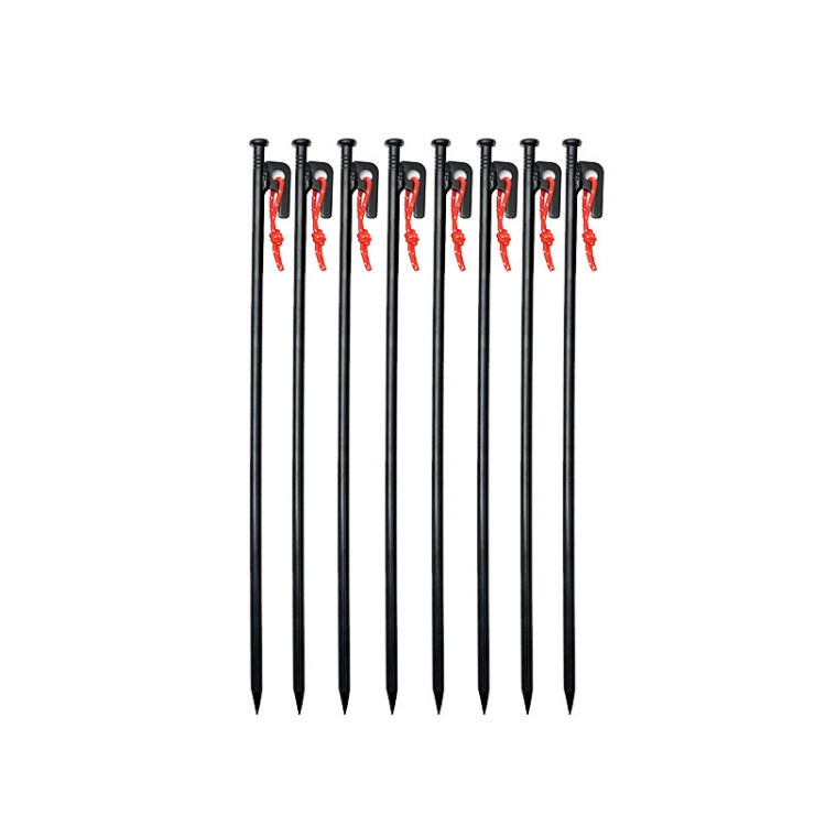 Outdoor Camping Windproof Fixed Canopy Ground Nails, 4 PCS 20cm, 6 PCS 20cm, 8 PCS 20cm, 10 PCS 20cm, 4 PCS 25cm, 6 PCS 25cm, 8 PCS 25cm, 10 PCS 25cm, 4 PCS 30cm, 6 PCS 30cm, 8 PCS 30cm, 10 PCS 30cm, 4 PCS 40cm, 6 PCS 40cm, 8 PCS 40cm, 10 PCS 40cm