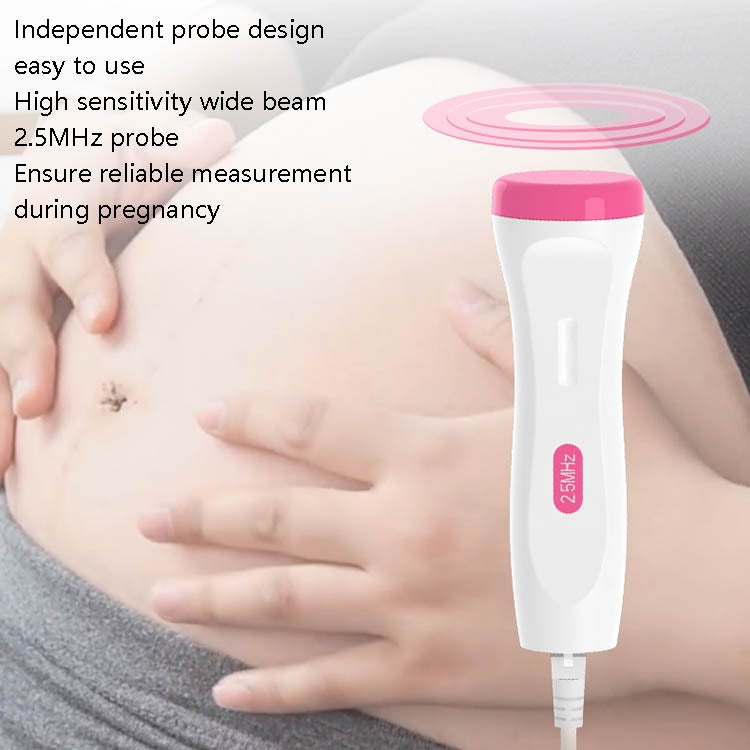 Pregnant Women Home Fetal Heart Rate Monitor, U3-02(Pink)