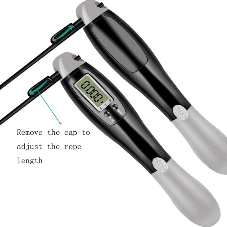 Sport Electronic Counting Wire Skipping Rope, Style: Cordless (Green), Cordless (Gray), Cordless (Green), Wired Wire Rope (Blue), Wired Wire Rope (Green), Wired Wire Rope (Gray), Wired Wire Rope Pink, Cordless Ball+Wired Wire Rope (Blue)               ...