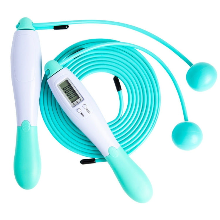 Sport Electronic Counting Wire Skipping Rope, Style: Cordless (Green), Cordless (Gray), Cordless (Green), Wired Wire Rope (Blue), Wired Wire Rope (Green), Wired Wire Rope (Gray), Wired Wire Rope Pink, Cordless Ball+Wired Wire Rope (Blue)               ...