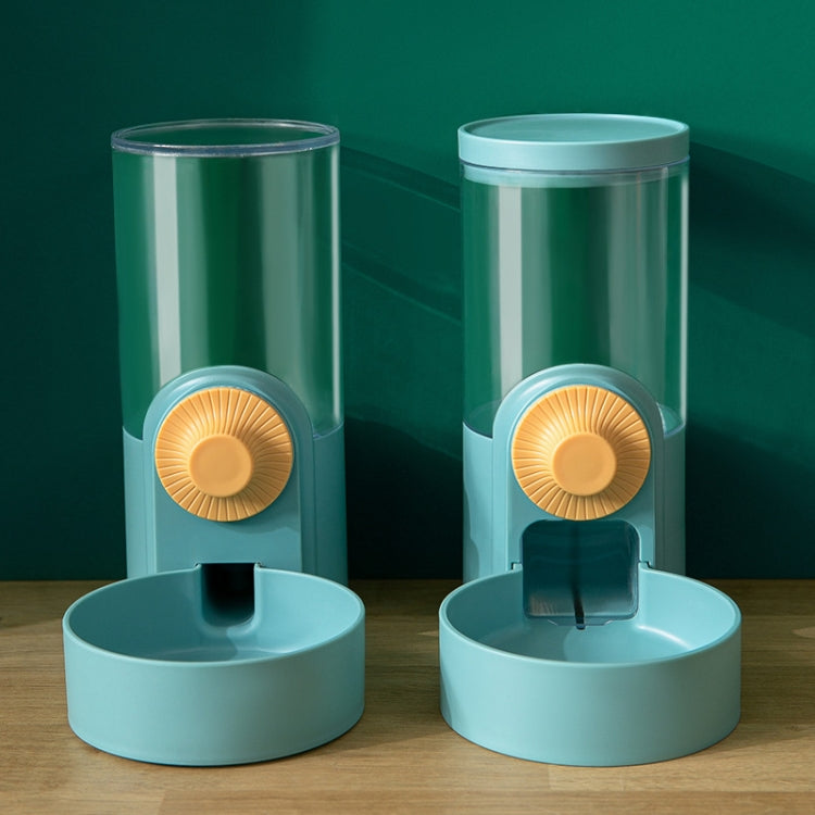 Cat Automatic Hanging Cage Feeder, Style:, Drinking Water+Feeder (Flower Green), Drinking Fountain (Flower Green), Feeder (Flower Green), Drinking Water+Feeder (White), Drinking Fountain (White), Feeder (White), Drinking Water+Feeder (Purple)          ...