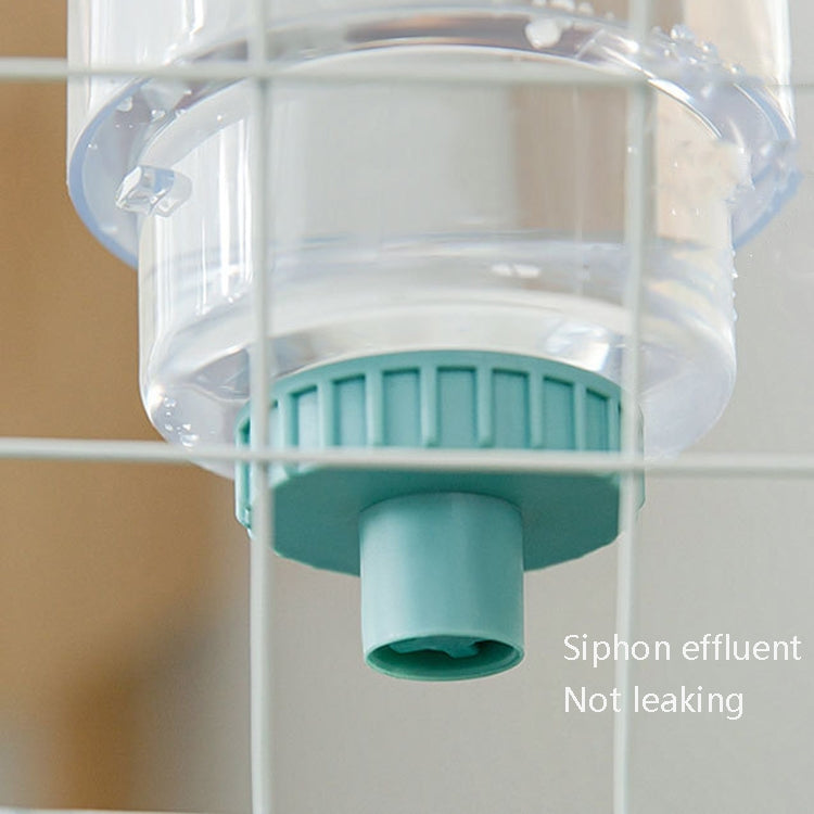 Cat Automatic Hanging Cage Feeder, Style:, Drinking Water+Feeder (Flower Green), Drinking Fountain (Flower Green), Feeder (Flower Green), Drinking Water+Feeder (White), Drinking Fountain (White), Feeder (White), Drinking Water+Feeder (Purple)          ...