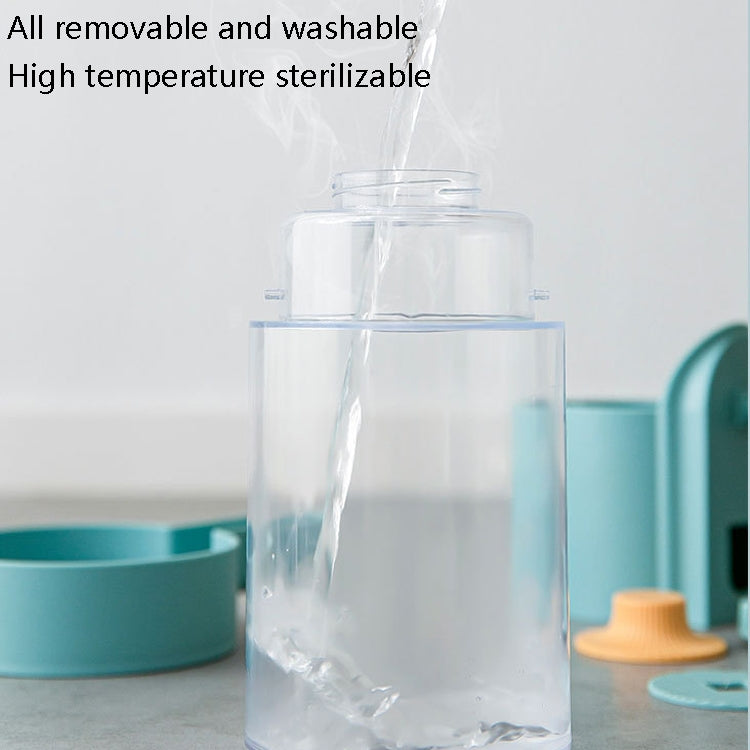Cat Automatic Hanging Cage Feeder, Style:, Drinking Water+Feeder (Flower Green), Drinking Fountain (Flower Green), Feeder (Flower Green), Drinking Water+Feeder (White), Drinking Fountain (White), Feeder (White), Drinking Water+Feeder (Purple)          ...