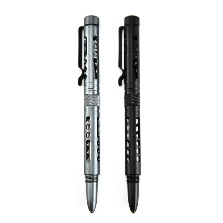 GB016 Aluminum Alloy Hollow Broken Window Survival Pen, Random Color Delivery, GB016