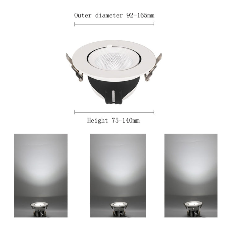 LED Full Spectrum Plant Growth Light, 10w Cutout 80mm, 15w Cutout 95mm, 20w Cutout 120mm, 30w Cutout 150mm, 35w Cutout 150mm, 40w Cutout 150mm