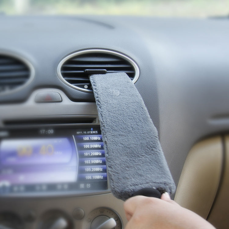 Car Air Outlet Cleaning Brush Interior Cleaning Tool, Style:, Cleaning Ruler Brush, Ruler Brush+5 PCS Brush, Ruler Brush+Gray Red Brush