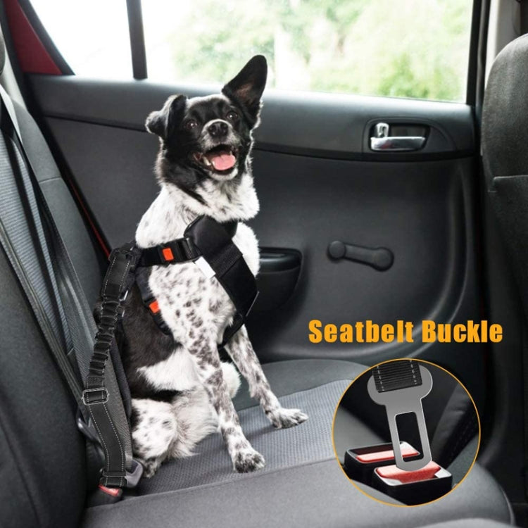 Medium Large Dog Pet Safety Rope Pet Car Seat Belt, Black, Red, Light Blue, Deep Blue, Orange, Purple, Rose Red, Pink, Gray, Green
