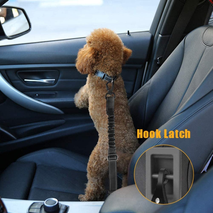Medium Large Dog Pet Safety Rope Pet Car Seat Belt, Black, Red, Light Blue, Deep Blue, Orange, Purple, Rose Red, Pink, Gray, Green