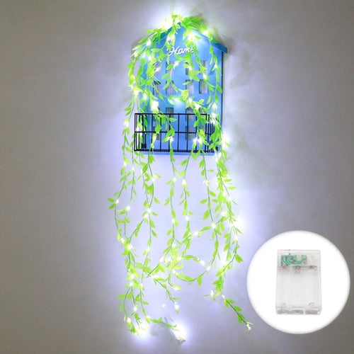 0.9m 100 LEDs Simulation Green Planting Copper Wire Decorative Light, Spec:, Battery Box, Battery Box + RC, USB + RC, Waterproof Battery Box+RC, Solar Power