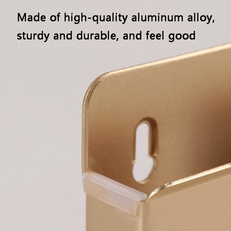 SD-050 Wall Aluminum Alloy Mobile Phone Holder, Gold, Silver, Deep Gray