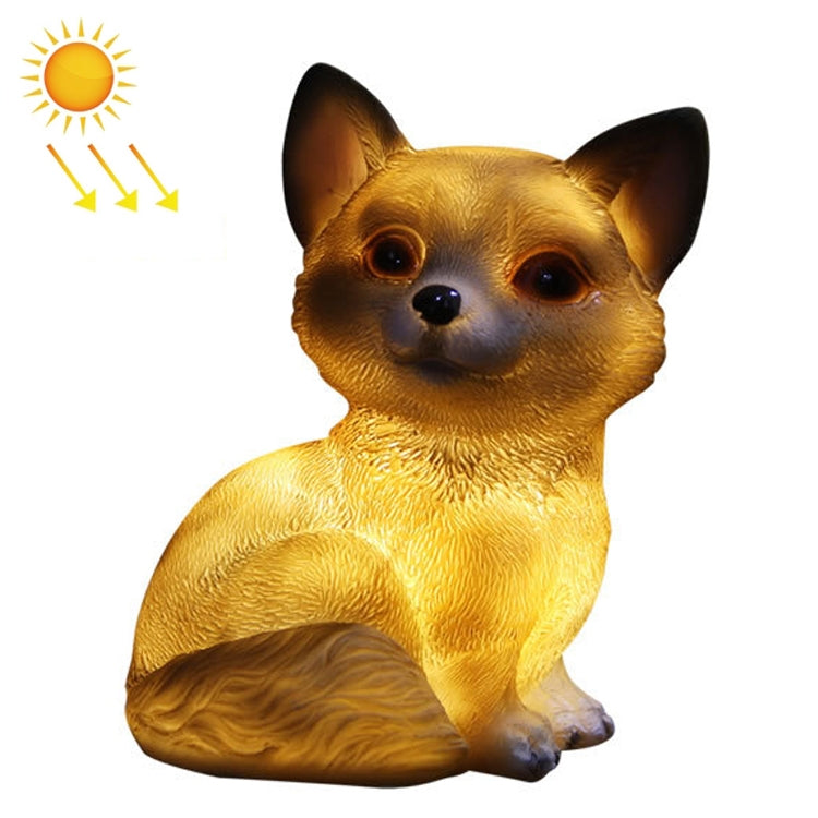 HSR001 Outdoor Solar Animal Resin Lawn Light, Puppy, Bunny, Snail, Little Owl