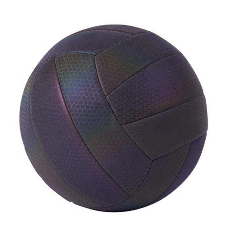 MILACHIC Fluorescent Volleyball No.5 PU Machine Stitched Volleyball, 6930 Night Light, 6931 Colorful, 6932 Honeycomb