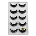 ShiDiShangPin 5 Pairs Mink Fake Eyelashes With Tweezers, G600, G601, G602, G603, G604, G605