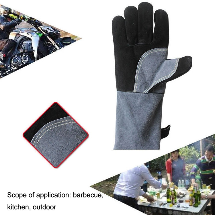 1 Pair JJ2001-1 Oven Microwave Baking Barbecue Insulation Gloves, Barbecue Insulation Gloves
