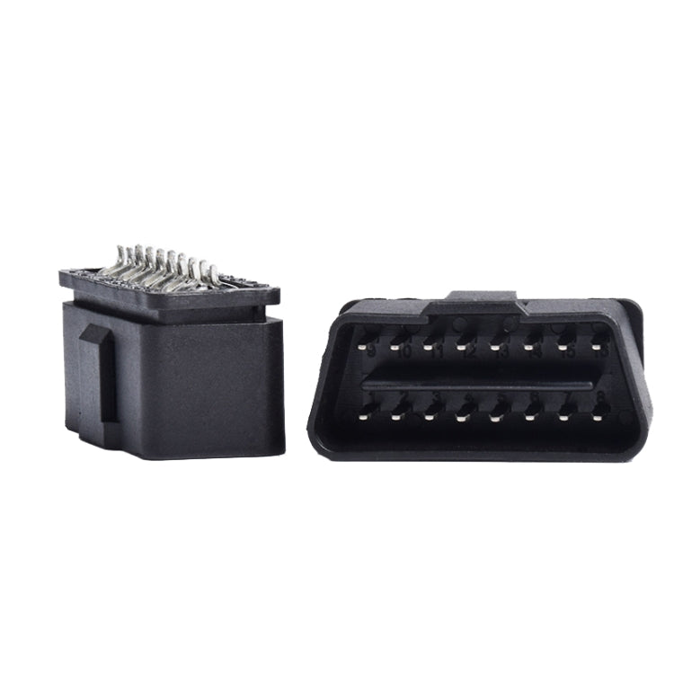 4 PCS Folding OBD2 Male 12V Interface, 12V Interface