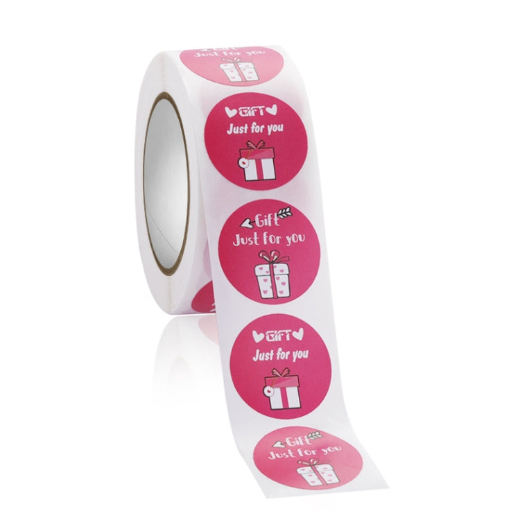 GIFT Just For You Round Sticker Seal Sticker, 2.5cm / 1 Inch