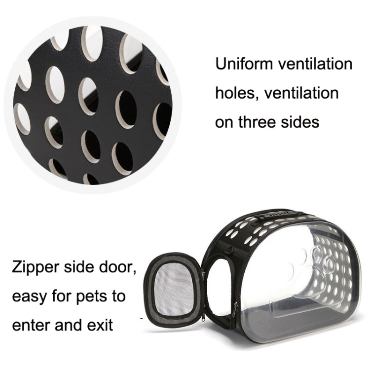 Pet Transparent Space Capsule Outing Package, Size:, Small, Large