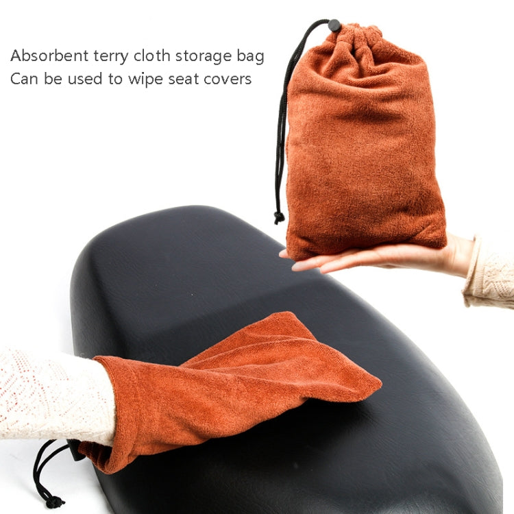 MC1004 Motorcycle Sun Protection Dustproof Rain Seat Cover, M, L