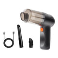 FL-8803 Portable Handheld Car Vacuum Cleaner, Style:, 3.7V Wireless Charging (Black), 3.7V Wireless Charging (White), 7.4V Charging Upgrade (Black), 7.4V Charging Upgrade (White), 12V Car Plug-in (Black)