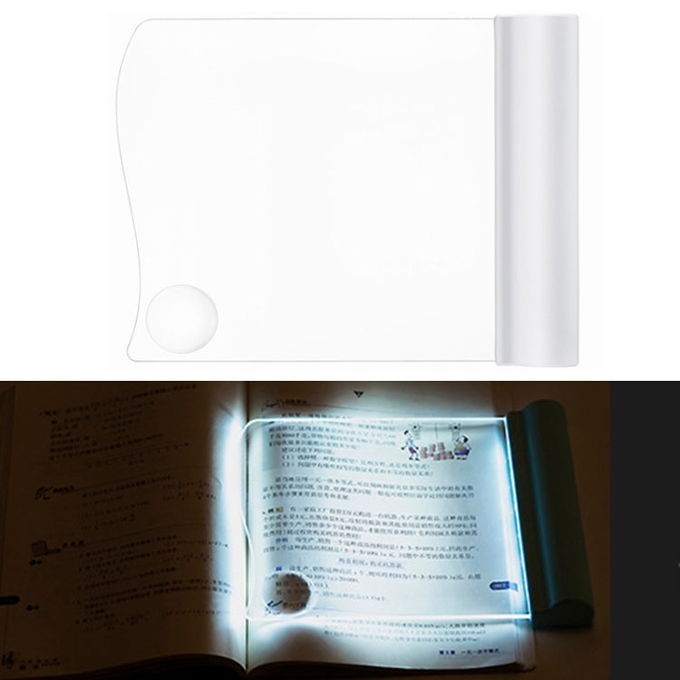 LED Acrylic Plate Eye Protection Night Reading Lamp, Pink, White, Blue