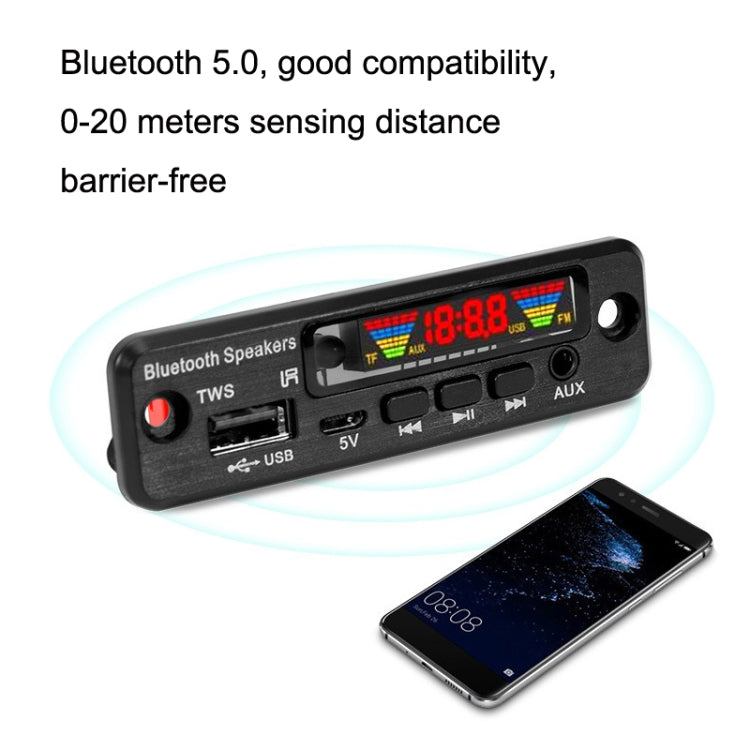 2 PCS TWS Wireless Bluetooth MP3 Decoder Board, 2 PCS TWS Wireless Bluetooth