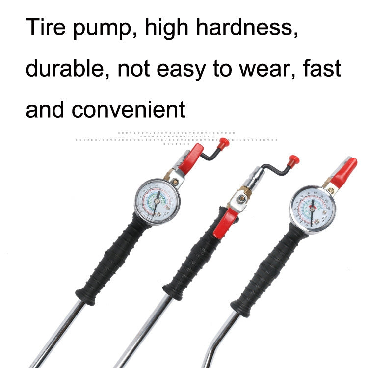 Car Tire Double-Ended Air Nozzle, T-type, Globe, Straight Handle, Straight Handle With Gaselet, Tobacco Bag With Gaselet