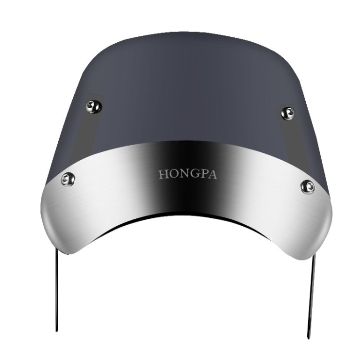 HONGPA DY-002 5-7 Inch Retro Motorcycle Modified PC Windshield