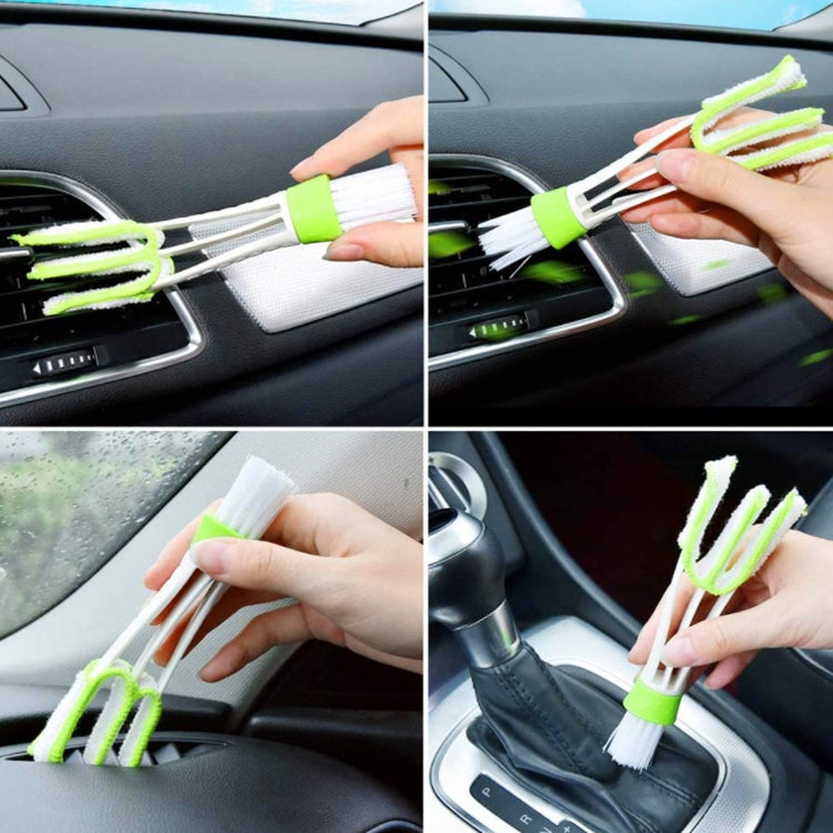 Double-Sided Towel Car Wash Gloves, 13 PCS / Set