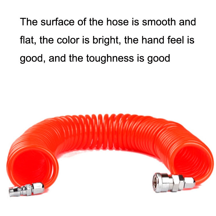 2 PCS Telescopic Plastic High Pressure Air Pump Hose, Length:, 6m, 9m
