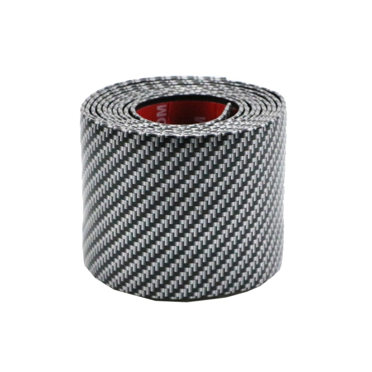1m Car Bumper Anti-Collision Strip, Carbon Fiber Black 3cm, Carbon Fiber Black 5cm, Carbon Fiber Black 7cm, Carbon Fiber Black 10cm, Two-color Silver 3cm, Two-color Silver 5cm, Two-color Silver 7cm, Two-color Red 3cm, Two-color Red 5cm, Two-color Red 7...