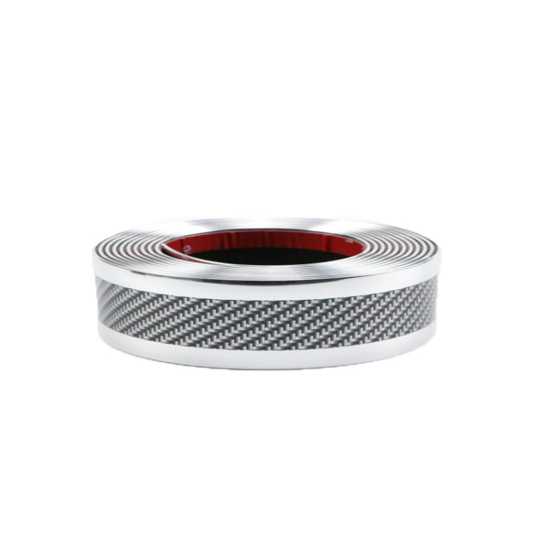 1m Car Bumper Anti-Collision Strip, Carbon Fiber Black 3cm, Carbon Fiber Black 5cm, Carbon Fiber Black 7cm, Carbon Fiber Black 10cm, Two-color Silver 3cm, Two-color Silver 5cm, Two-color Silver 7cm, Two-color Red 3cm, Two-color Red 5cm, Two-color Red 7...