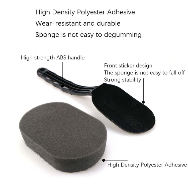 3 Sets LT001 Long Shank Sponge Brush, Sponge Brush