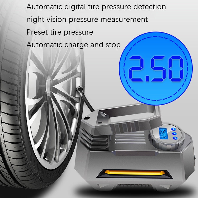 CZK-3631 Car Portable Hand-held Pump, Style:, 22-cylinder Digital Display