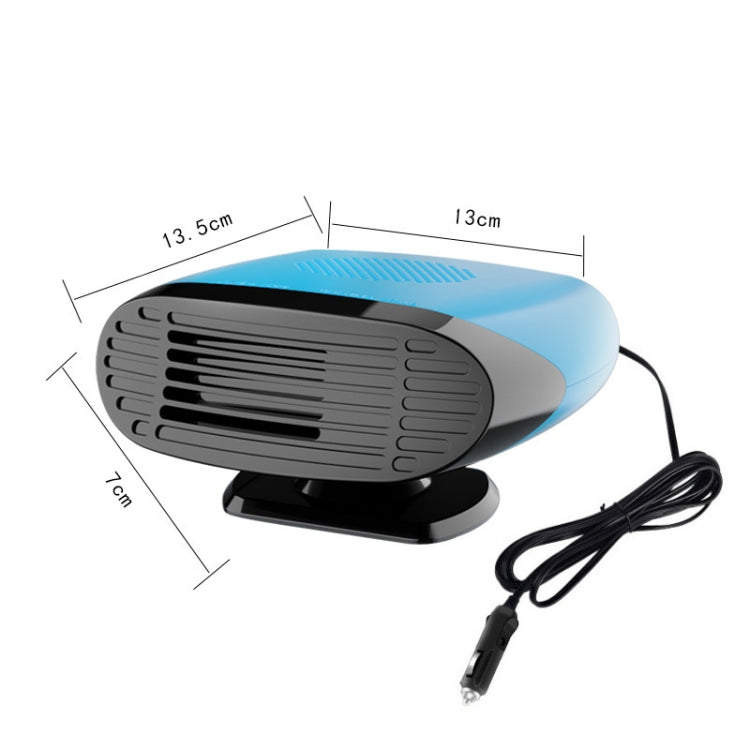 Mini Car Heater Defrosting Snow Defogger, 12V Blue, 24V Blue