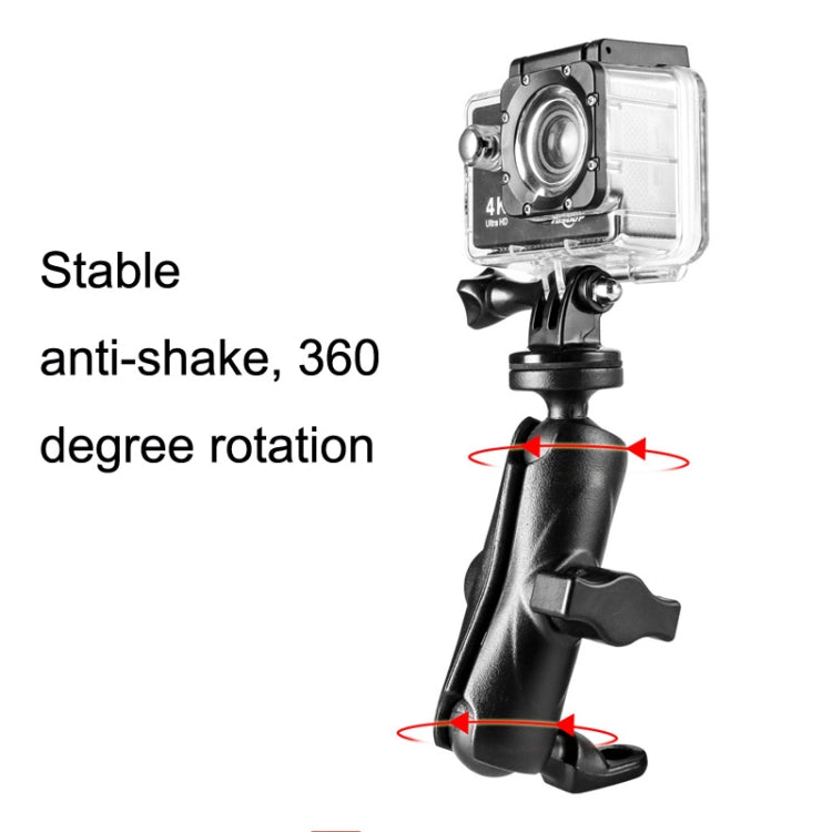 Motorcycle Action Camera Mount Holder, Handlebar, Mirror Base