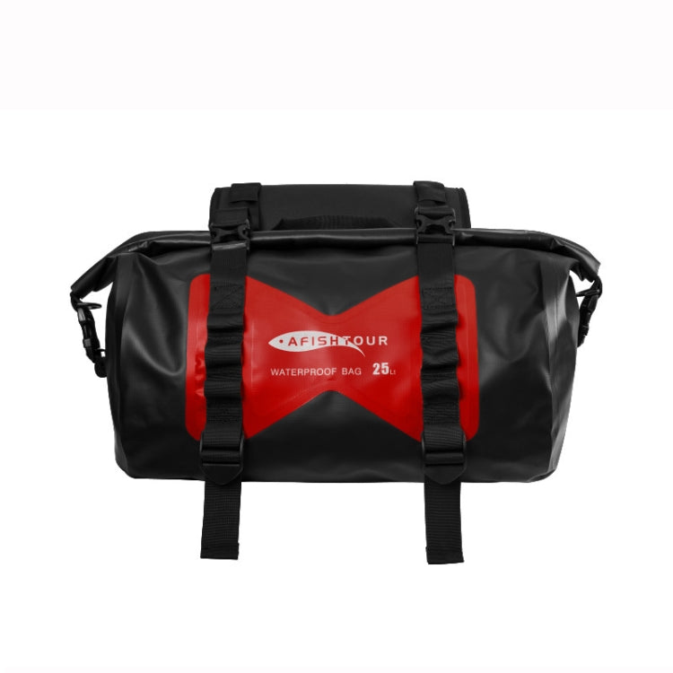 AFISHTOUR FM2021 Large Capacity Waterproof Motorcycle Rear Seat Bag, Yellow, Red, Black, Grey, Lake Blue