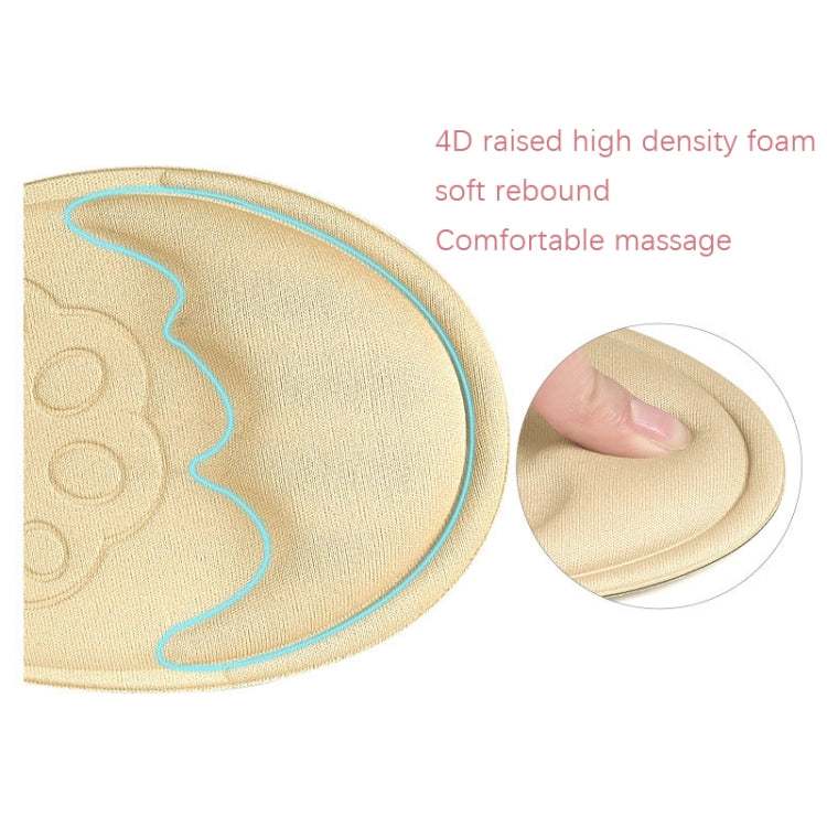 10 Pairs Exercise Adjustment Size Shoes Pads, Style:, Female Round Head Black, Female Round Head Skin Color, Female Pointed Tip Black, Female Pointed Tip Skin Color, Men Round Head Skin Color, Men Round Head Black