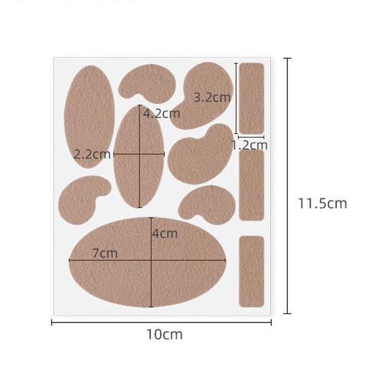 10 PCS High Heel Anti-Wear Foot Shoes Stickers