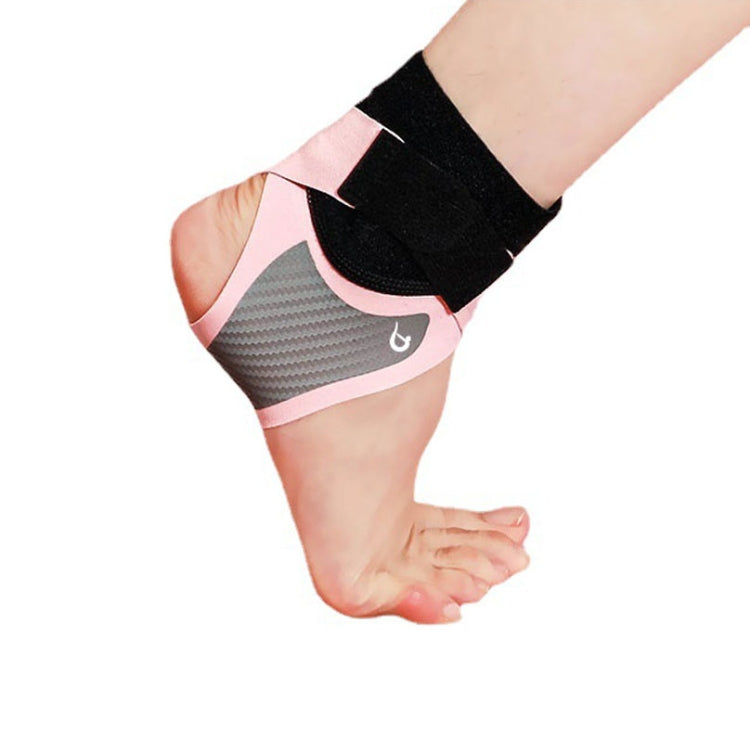 1 Pair Carbon Soft Armor Sports Ankle Protectors For Men and Women, M (Pink), M (Black), L (Pink), L (Black), XL (Pink), XL (Black)